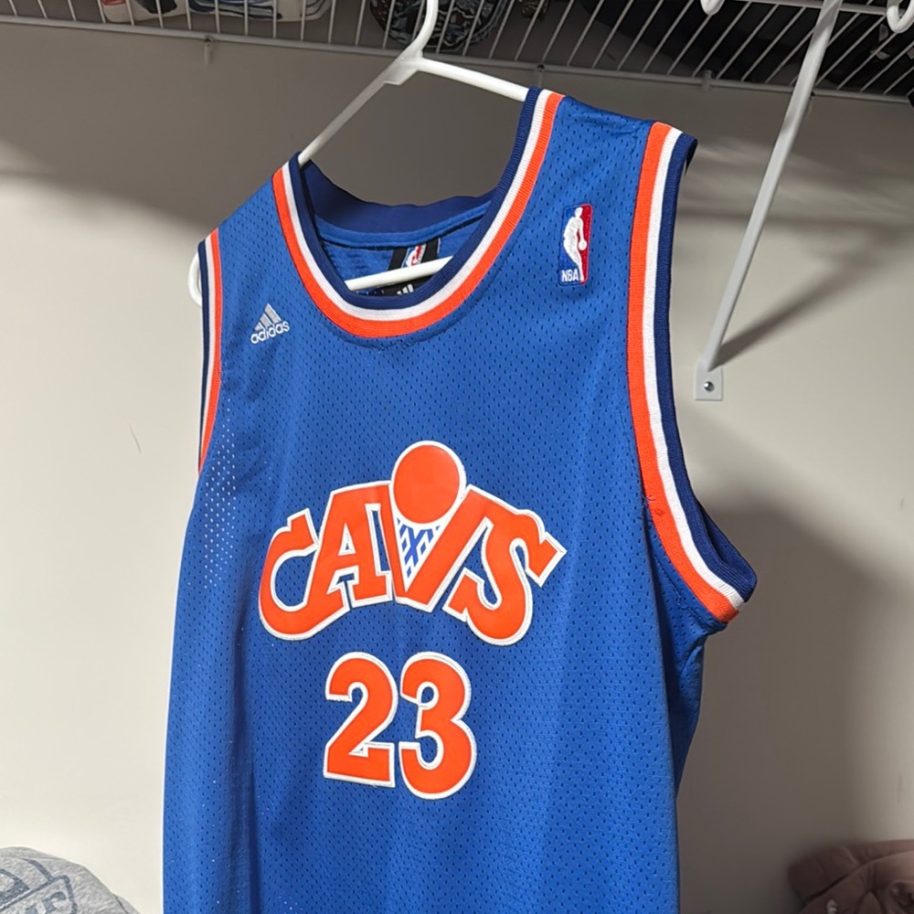 Adidas Lebron James Alternate Cavaliers Blue Jersey